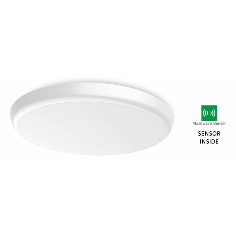 Round Led Ceiling Light 25 Cm O With Integrated Presence Sensor 12 W